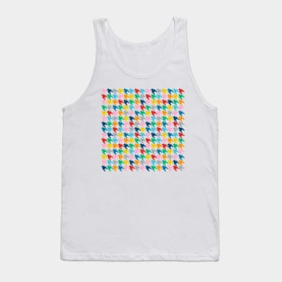 Houndstooth Rainbow Tank Top